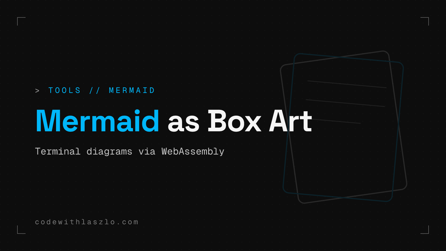 Instrumentul Grok Mermaid transformă diagramele în Unicode box art