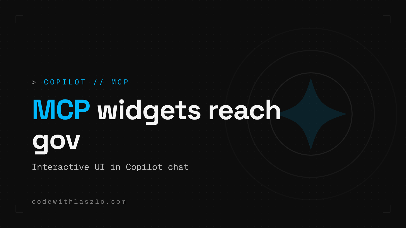 Microsoft 365 Copilot MCP agents get interactive UI widgets in government clouds