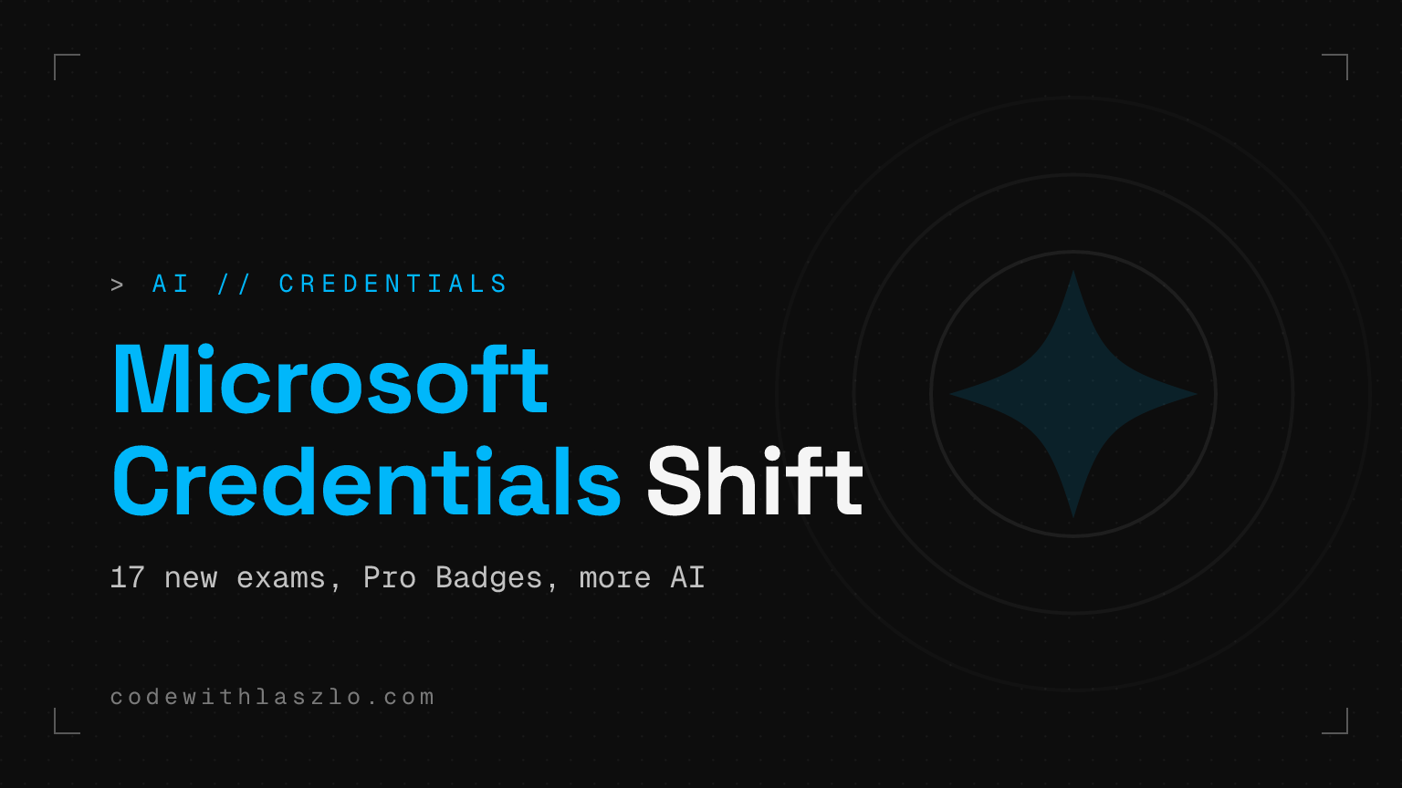 Microsoft Credentials roundup June 2026: 17 new AI exams, Pro Badges, and what actually matters